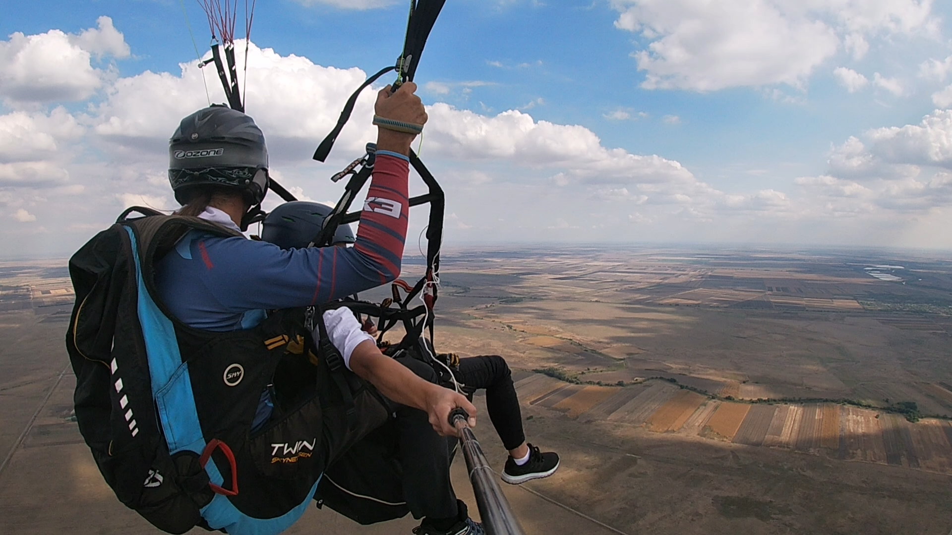 Paraglajding Banat, Let iznad ravnice, tandem let, paraglajding Zrenjanin