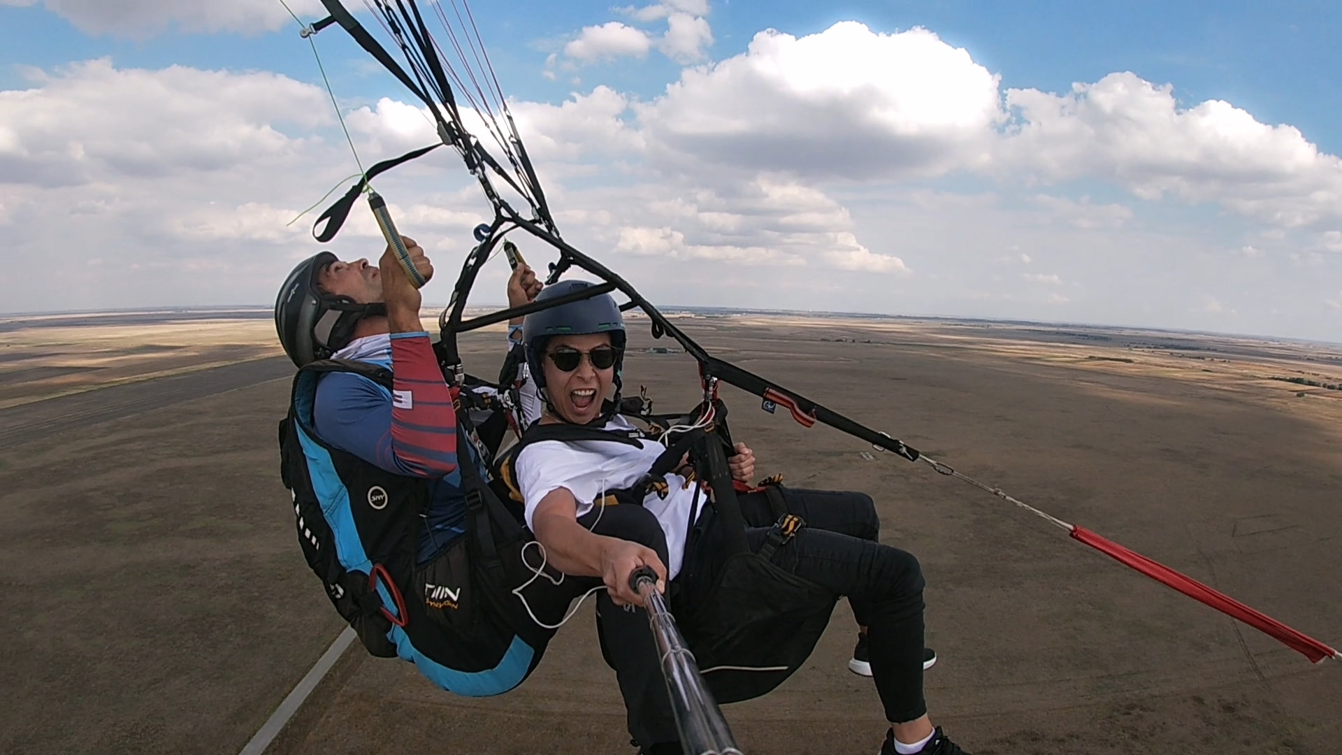 Paraglajding Banat, Let iznad ravnice, tandem let, paraglajding Zrenjanin