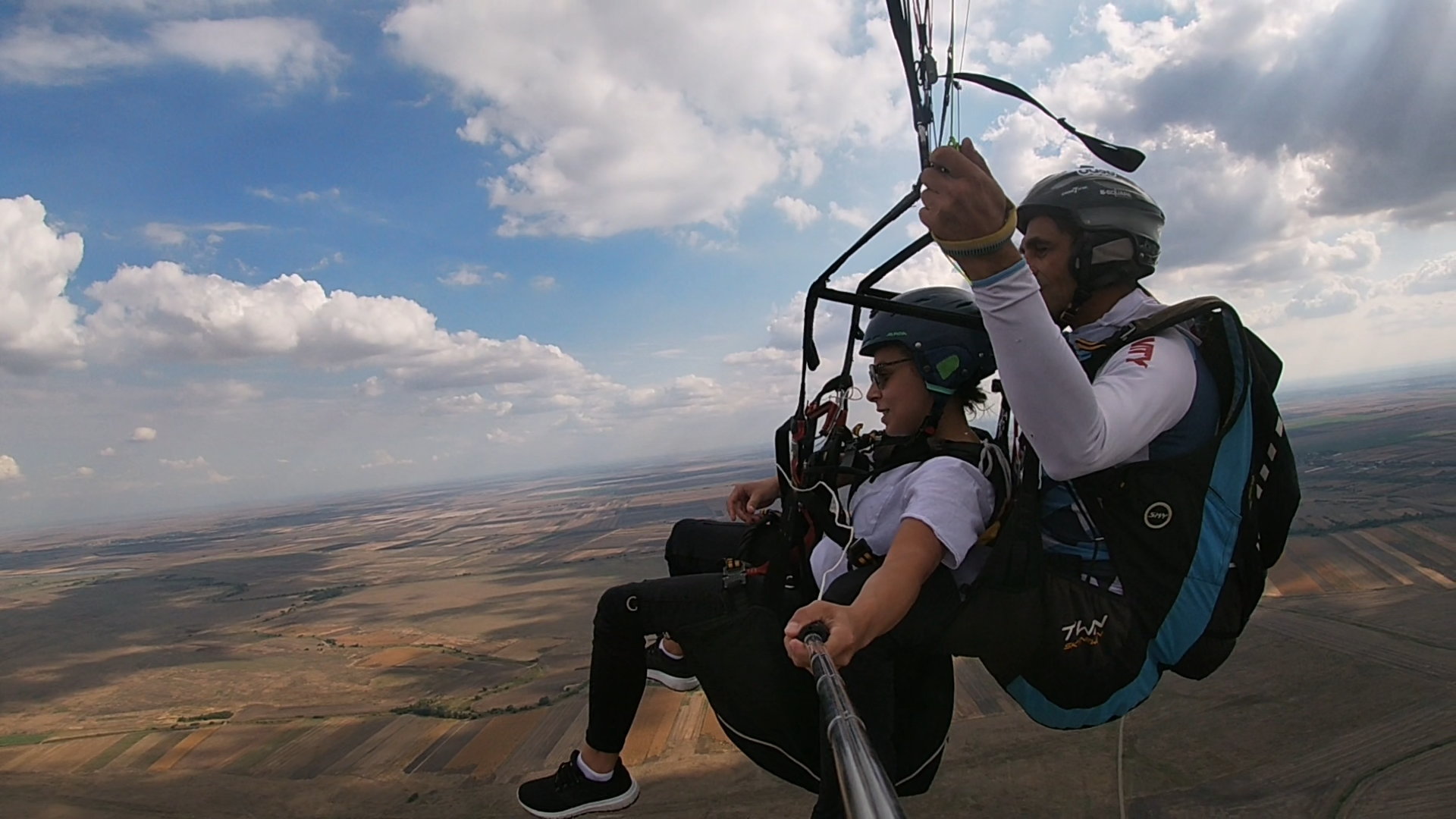 Paraglajding Banat, Let iznad ravnice, tandem let, paraglajding Zrenjanin