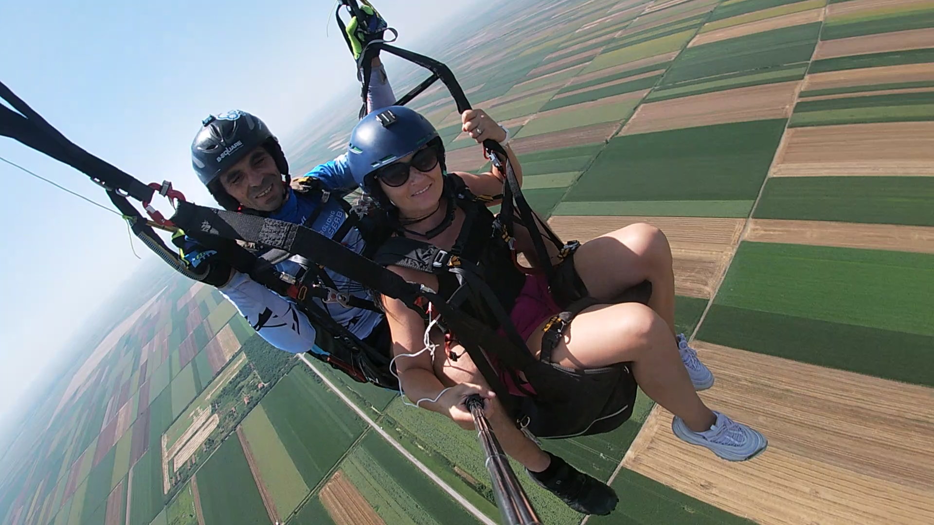 Paraglajding Banat, Let iznad ravnice, tandem let, paraglajding Zrenjanin