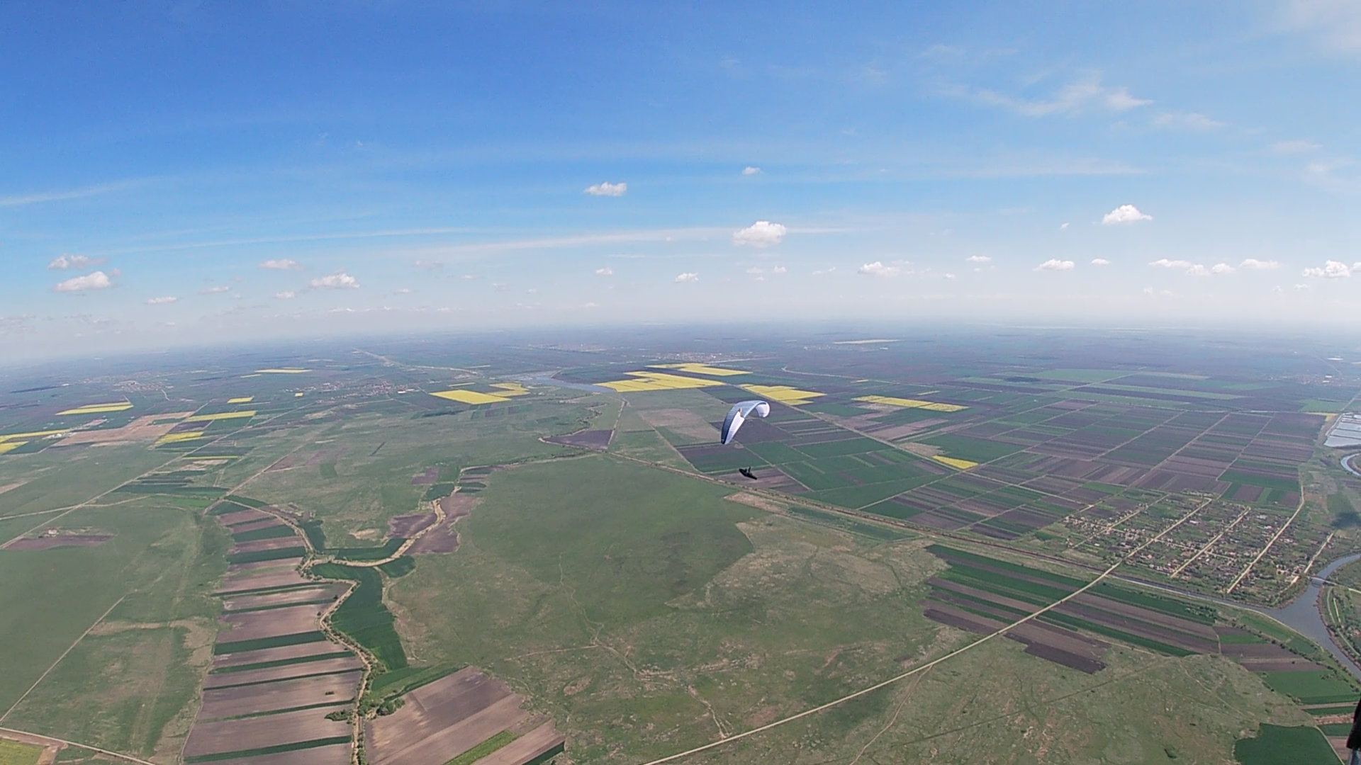 Paraglajding Banat, Let iznad ravnice, tandem let, paraglajding Zrenjanin